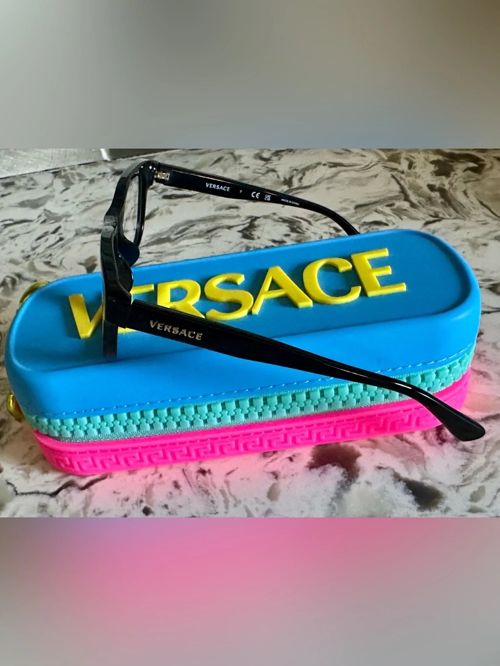 Versace Kids Eyeglasses VK 3325U GB1 Black Frames 45[]16 130 with Case